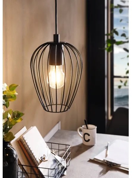 Eglo 49477 - Lampadario NEWTOWN 1xE27/60W/230V