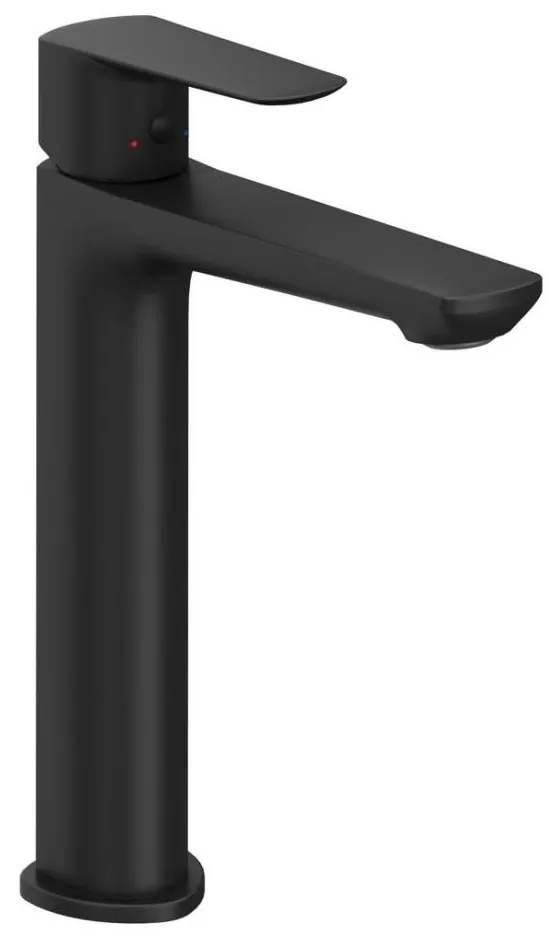 Ravak X070477 - Miscelatore per lavabo LIFE 24 cm nero