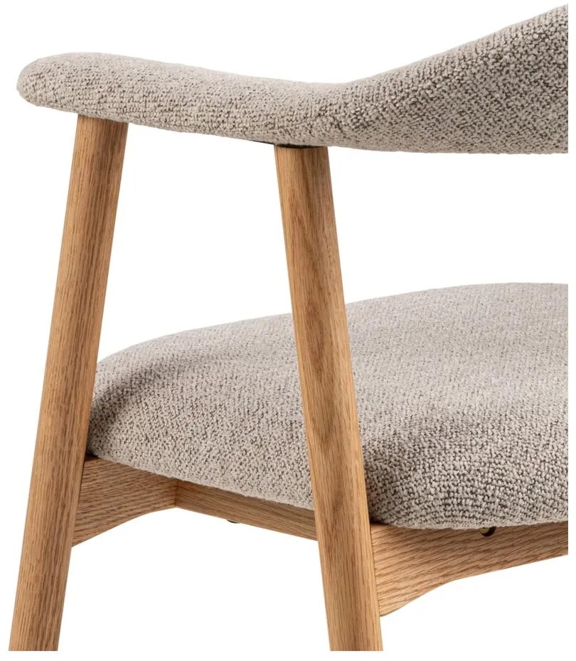 Sedia da pranzo beige/di colore naturale Addi – Actona
