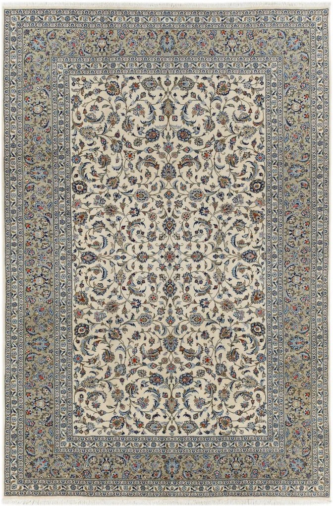 Kashan Tappeto persiano 360 x 250 (Iran) Annodato A Mano