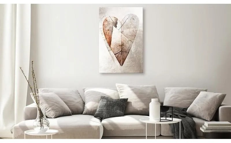 Quadro  Love Tree (1 Part) Vertical  Larghezza x Altezza Home decor 40x60