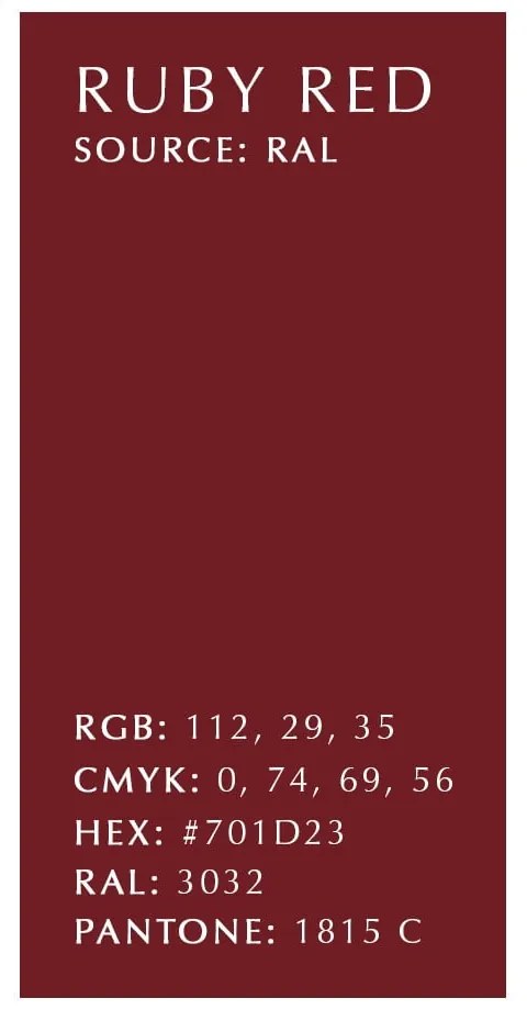 Lampada a sospensione a LED rossa con paralume in metallo ø 43 cm Asteria Medium - UMAGE