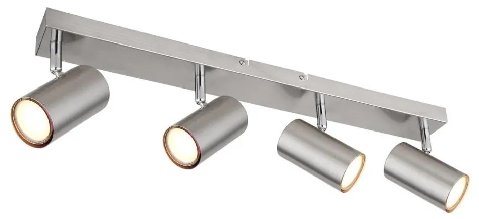 Globo 57911-4 - Faretto ROBBY 4xGU10/25W/230V cromo opaco