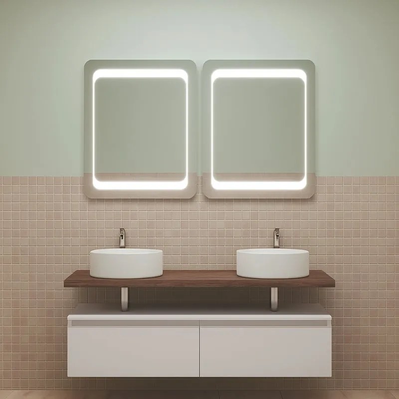 Mobile da bagno sotto lavabo Ofset grigio L 60 x H 60 x P 48 cm, lavabo non incluso