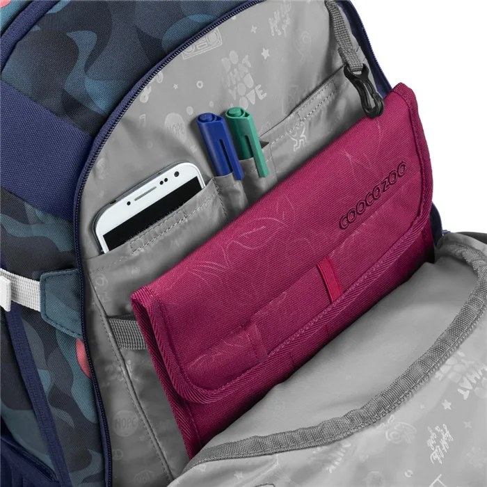 Zaino scuola coocazoo MATE, Cloudy Peach, certificato AGR