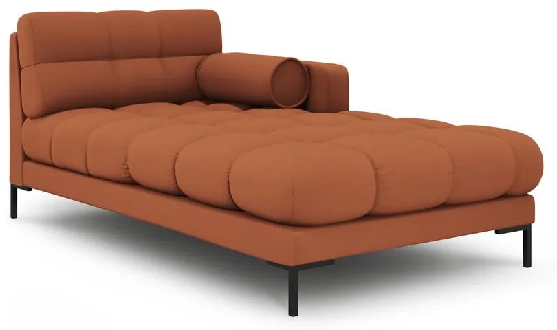 Chaise longue color mattone (con penisola a sinistra) Bali – Cosmopolitan Design