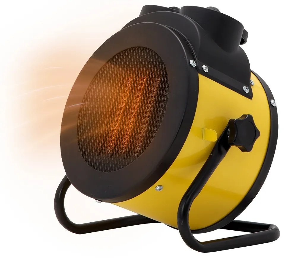 Termoconvettore Ceramico 2000W con 3 Intensità e Protezione Antisurriscaldamento