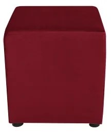 Pouf SIX 40x40 cm rosso