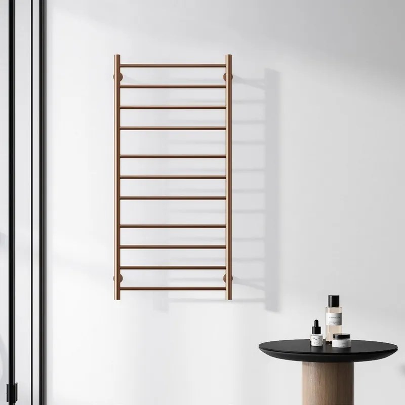 Kamalu - Termoarredo scaldasalviette elettrico finitura oro rosa |