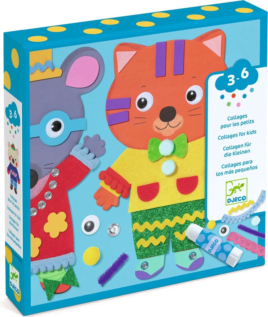 Gioco d'arte - Collage per i più piccoli - Animali