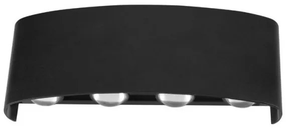 Top Lampada - Applique a LED da esterno LED/8W/230V IP44 4000K nero