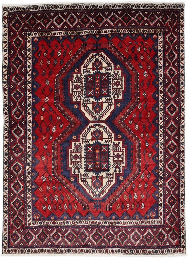 Sirjan Tappeto 160x220 (Iran) Annodato A Mano
