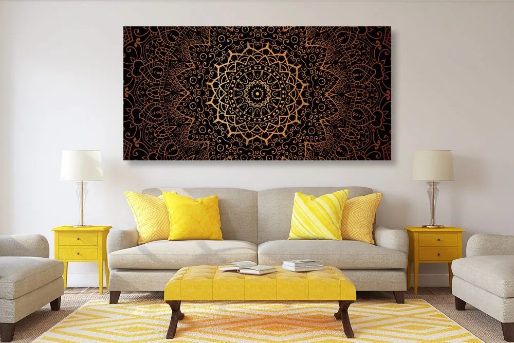Stampa su tela – Mandala vintage in stile indiano