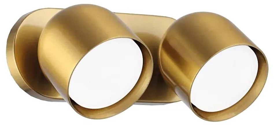 Ideal Lux - Luce Spot da parete a LED DODO 2xGX53/9W/230V ottone