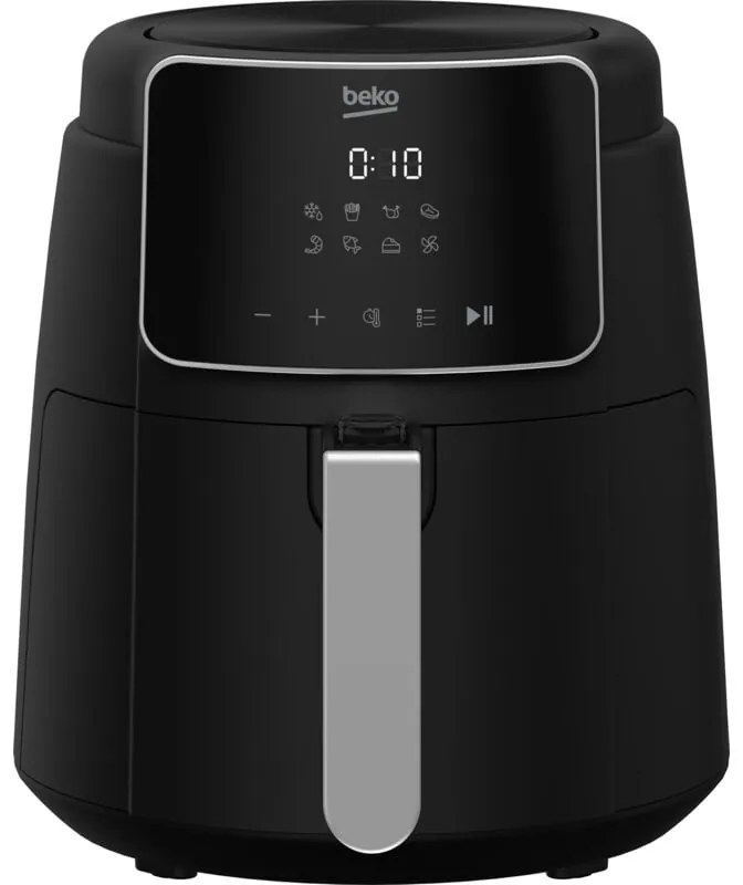 BEKO Friggitrice ad aria digitale FRL2244B, potenza 1500W, 8 programmi di cottura automatici, capacità 4,7 L, rivestimento antiaderente