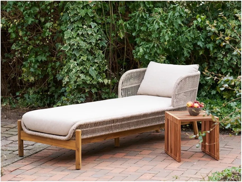 Tavolino in legno di teak 40x40 cm Pego - House Nordic