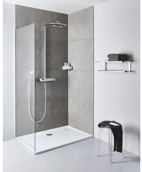 GROHE 41038000 - Piatto doccia angolare SELECTION cromo lucido