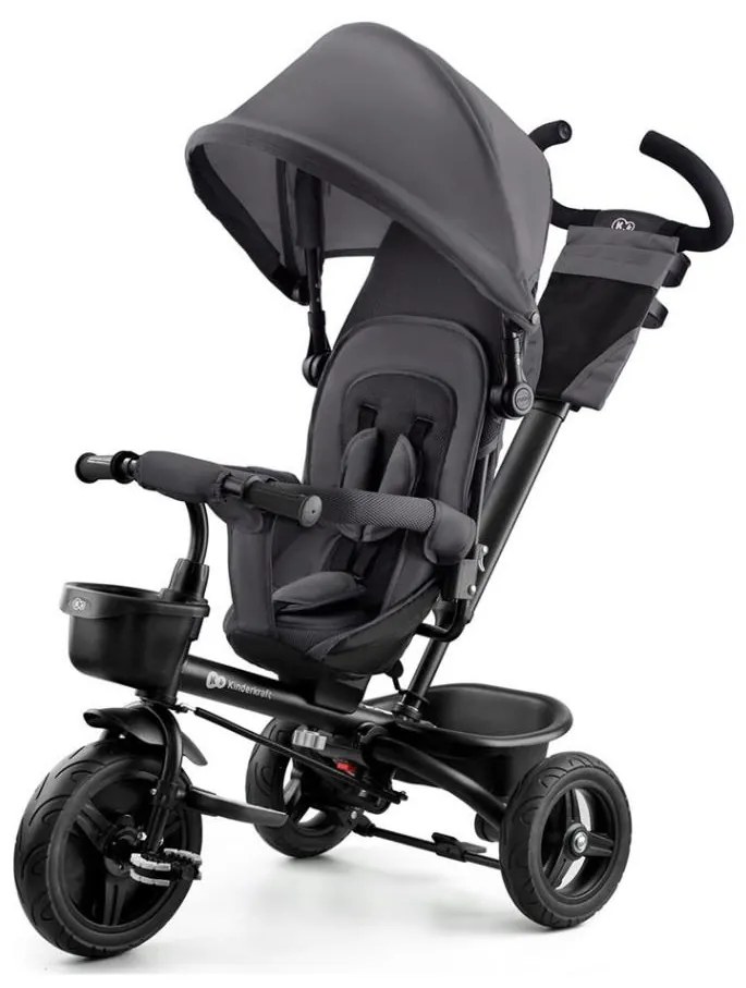KINDERKRAFT - Triciclo per bambini AVEO grigio