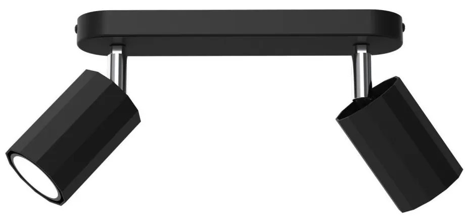 Faretto BELLO 2xGU10/8W/230V nero