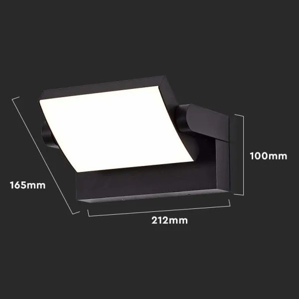 LED Applique da esterno LED/17W/230V 3000K IP65