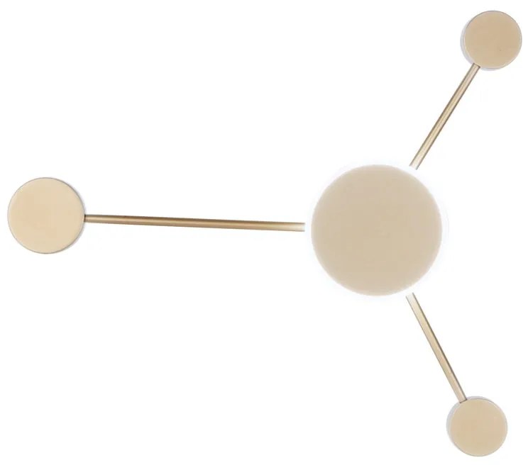 Plafoniera LED Etere dorato IP20 LUCE AMBIENTE DESIGN