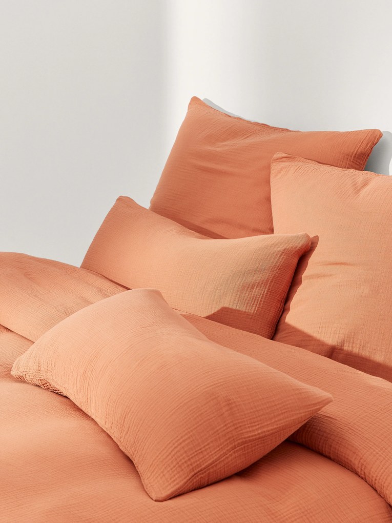 Copripiumino in mussola Odile