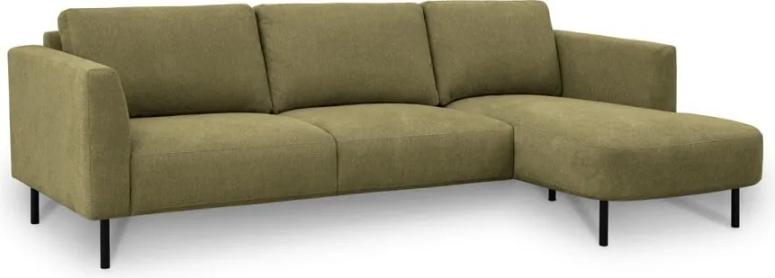 Divano angolare color senape (con penisola a destra) Hero – Scandic