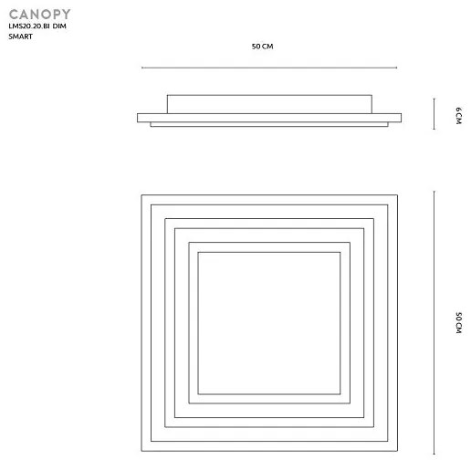 Luminascente canopy - smart