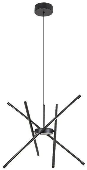 Rabalux 72338 - Lampadario LED a sospensione con filo HENLI2 LED/40W/230V 3000K nero