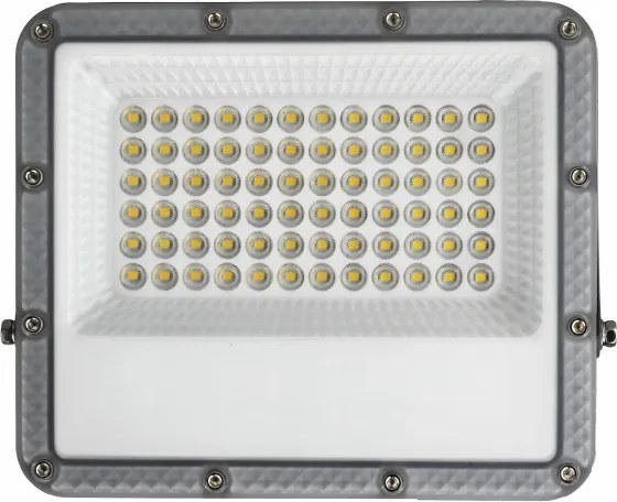 Proiettore LED per esterni, 50 W, 230 V, 4500 K, IP65, grigio