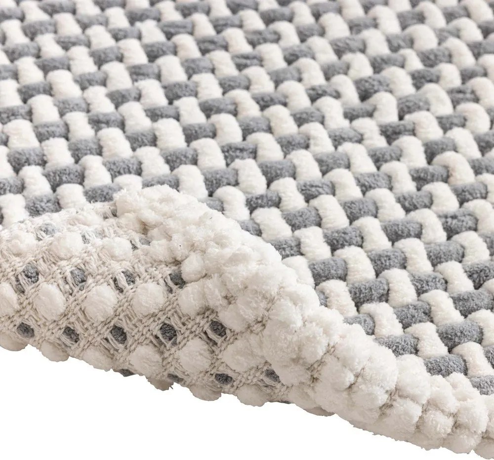 Tappetino per il bagno greige 50x80 cm Rafael – douceur d'intérieur