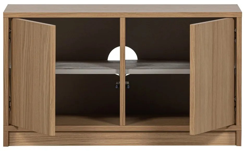 Tavolo TV modulare in rovere colore naturale 77x44 cm Modulair - vtwonen