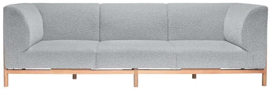 Divano grigio 257 cm Moment - Hübsch