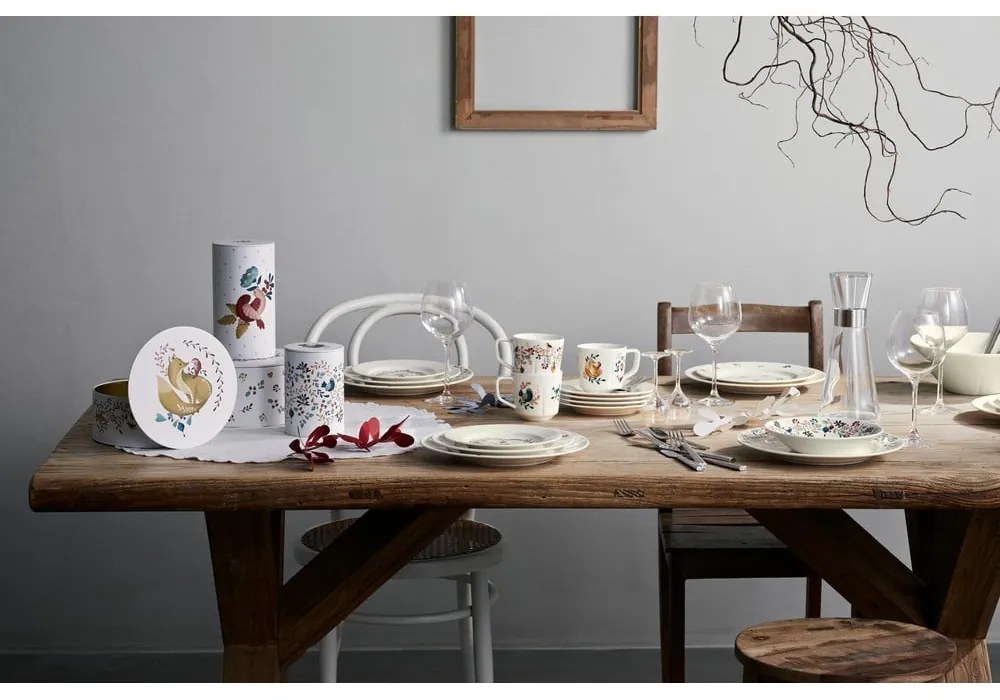 Piatto in porcellana bianca ø 27 cm Grand Cru Cottage - Rosendahl