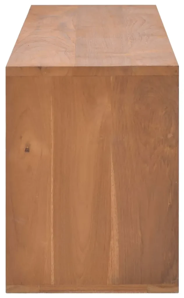 Mobile porta tv 110x30x40 cm in legno massello di mango