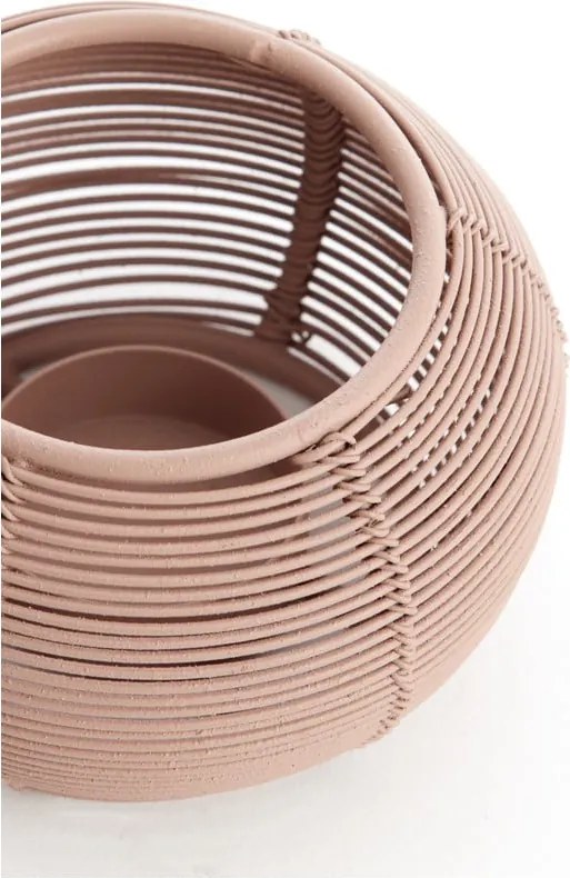 Portacandela in metallo per tea light Biano - Light & Living