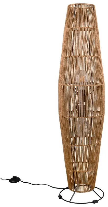 Lampada da terra in colore naturale (altezza 103 cm) Miki - Reality