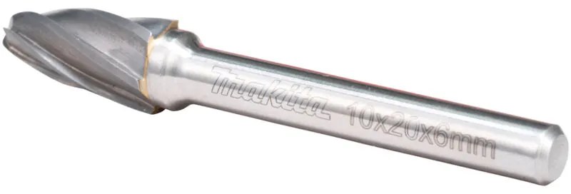 B-52794 Fresa Arco Tondo 10x20 mm Ø6 mm 3/8x3/4' Ø1/2' Denti In Alluminio - Makita