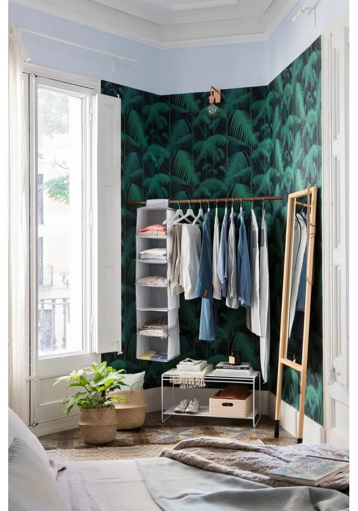 Cesto portaoggetti in seagrass chiaro , ⌀ 35 cm - Compactor