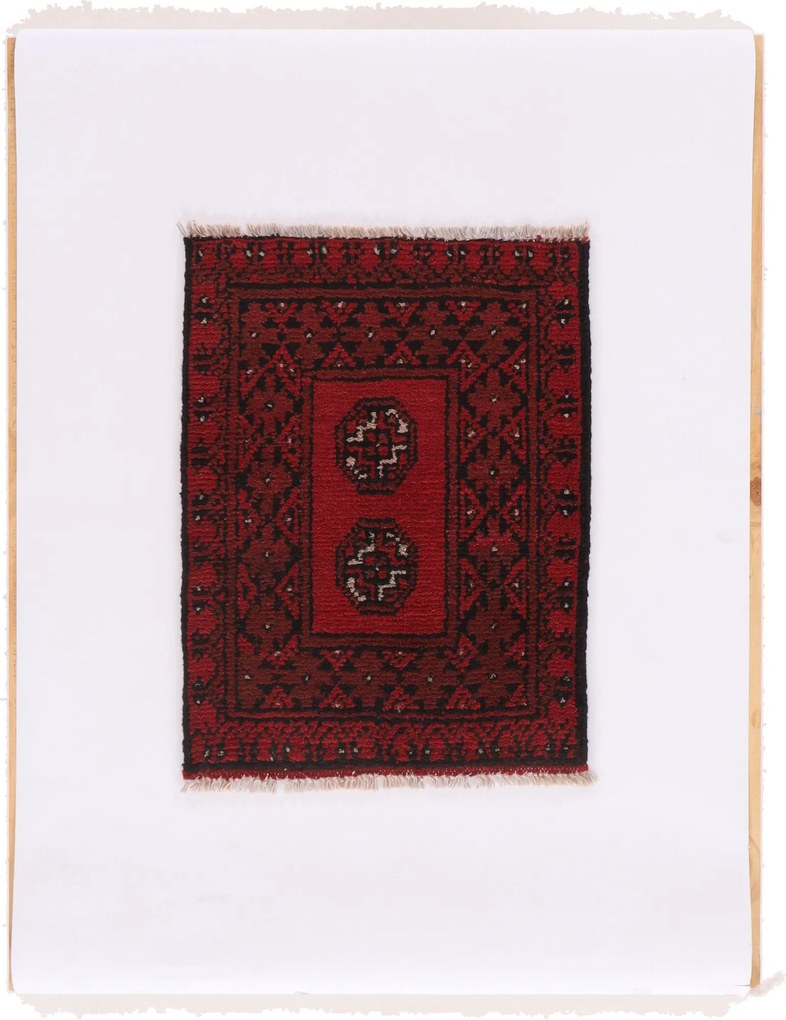 Afghan Tappeto 50x70 (Afghanistan) Annodato A Mano