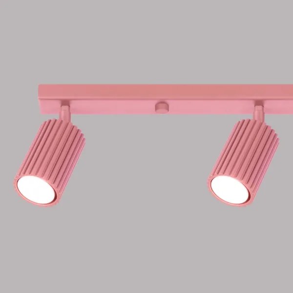 Brilagi - Faretto LED CRESTO 4xGU10/10W/230V rosa