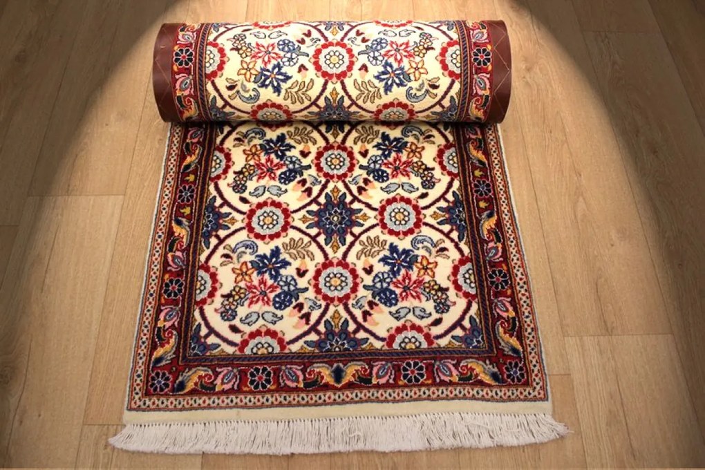 Varamin Tappeto persiano 300x80 (Iran) Annodato A Mano