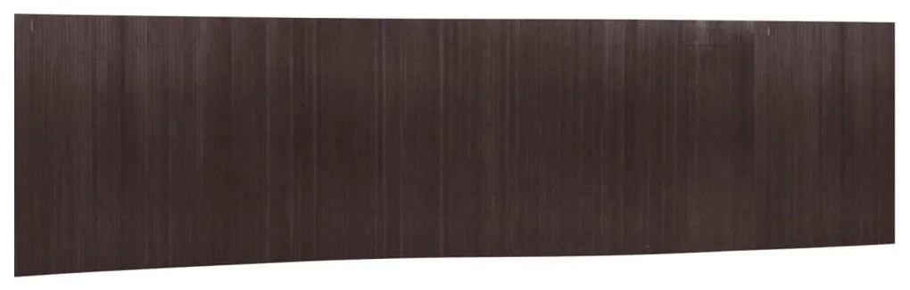 Divisorio ambienti marrone scuro 165x800 cm in bambù