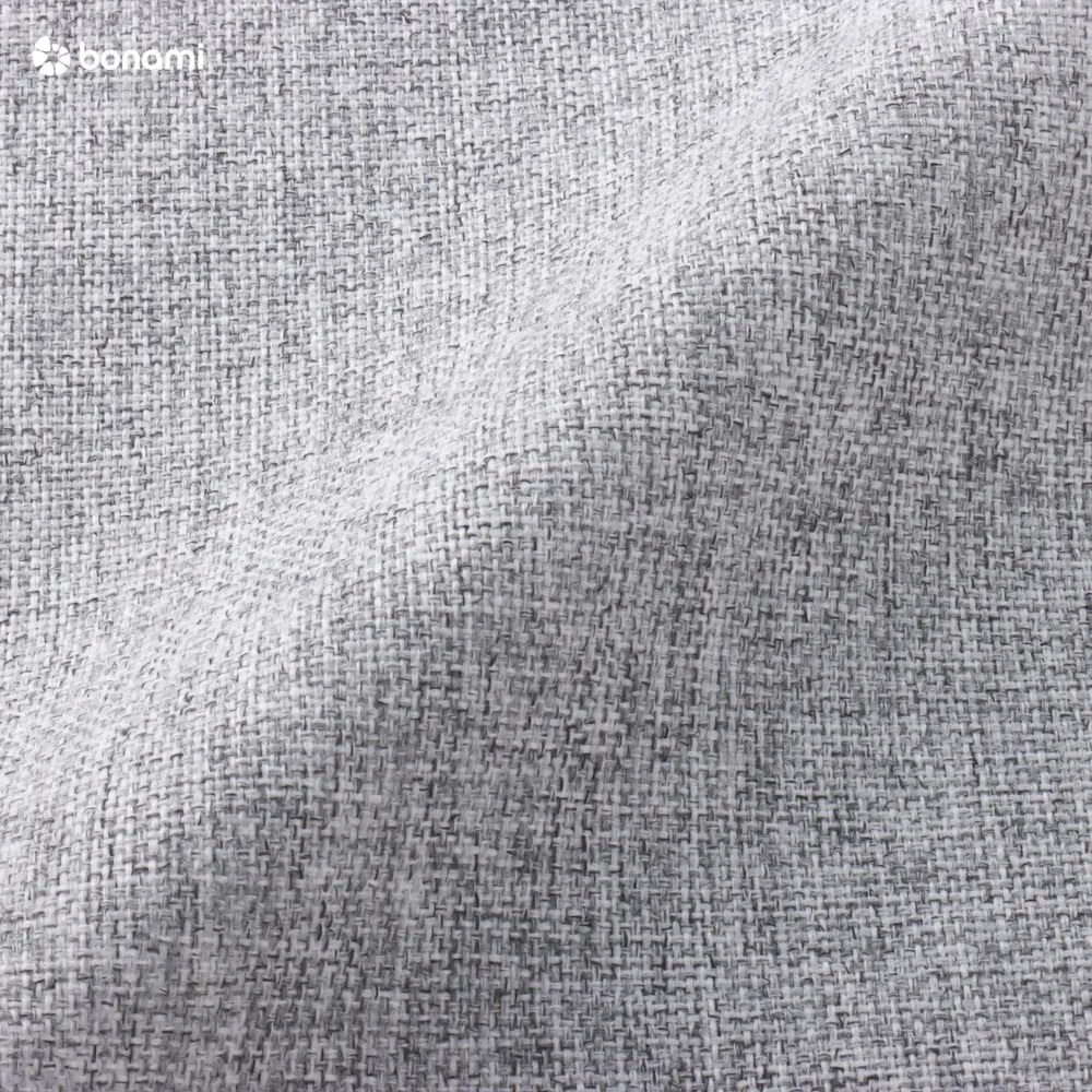 Divano letto a U grigio chiaro, angolo sinistro Dazzling Daisy - Miuform