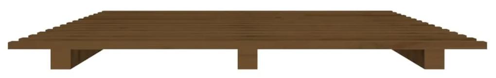 Giroletto miele 100x200 cm in legno massello di pino
