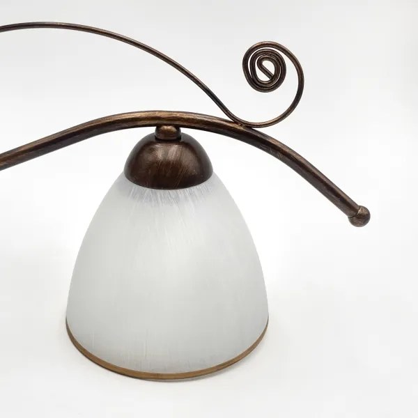 Brilagi - Lampadario a plafone LED ANTICO 3xE27/60W/230V patina di bronzo