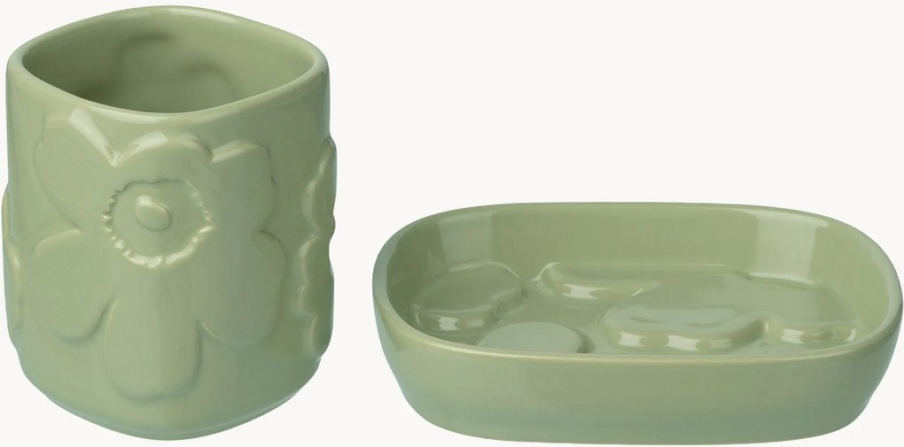 Set di 2 accessori da bagno Unikko