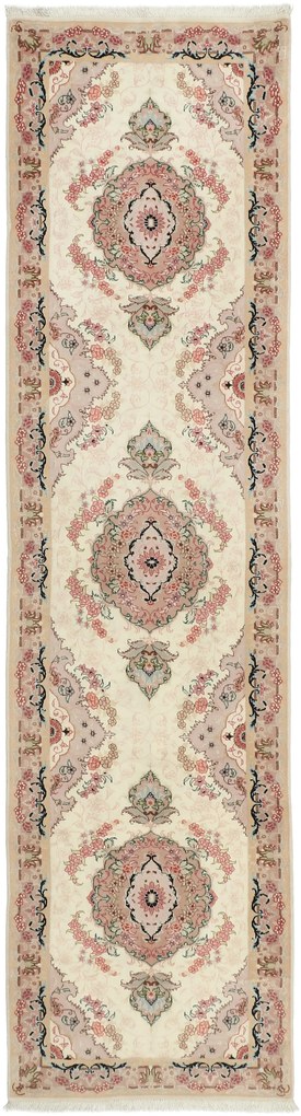Tabriz Tappeto persiano 290x80 (Iran) Annodato A Mano