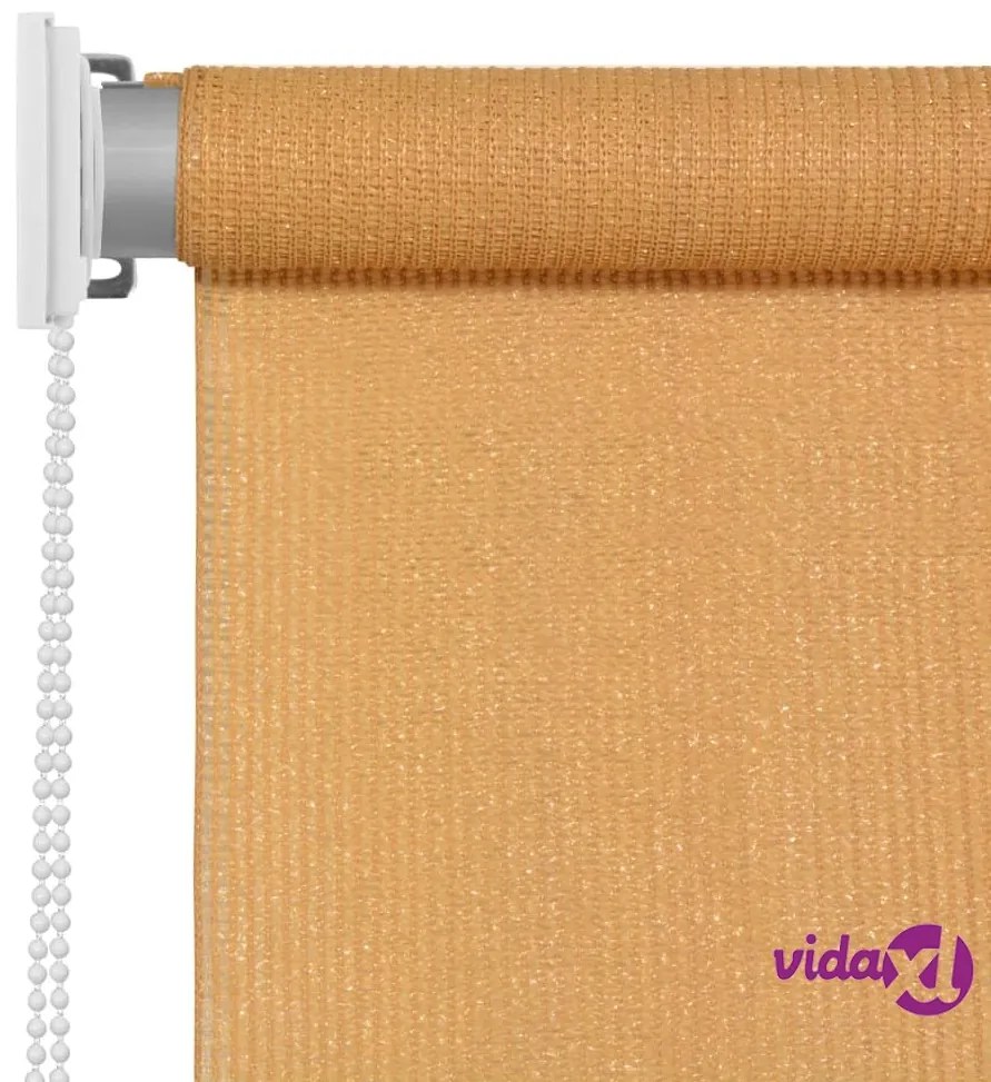 vidaXL Tenda a Rullo per Esterni 120x140 cm Beige