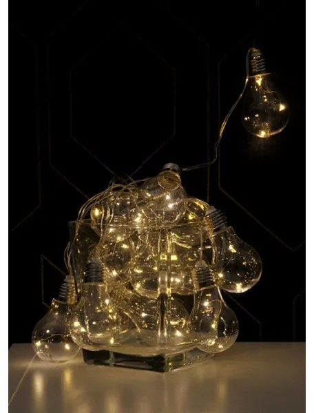 Catena LED decorativa SMOLDER 5,3 m 20xLED/2,7W/230V